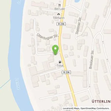 Standortübersicht der Tankstelle TotalEnergies Werdohl in 58791 Werdohl