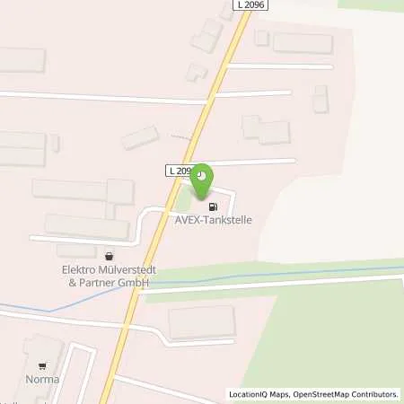 Standortübersicht der Tankstelle AVEX Menteroda in 99996 Menteroda