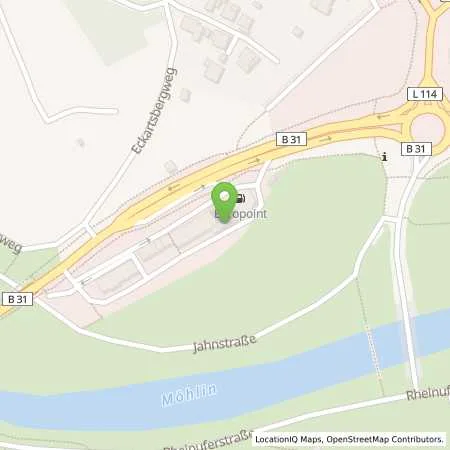 Standortübersicht der Tankstelle Haisch Mineralölvertrieb GmbH & Co. KG in 79206 Breisach