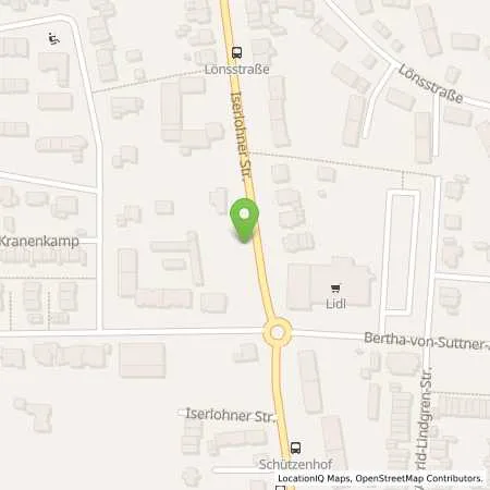 Standortübersicht der Tankstelle TotalEnergies Unna in 59423 Unna