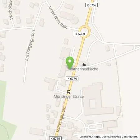 Standortübersicht der Tankstelle AVIA Hayingen in 72534 Hayingen