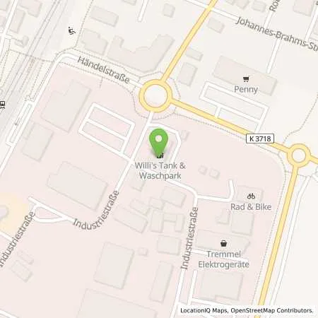 Standortübersicht der Tankstelle Tank u. Waschpark Ötigheim GmbH in 76470 Ötigheim