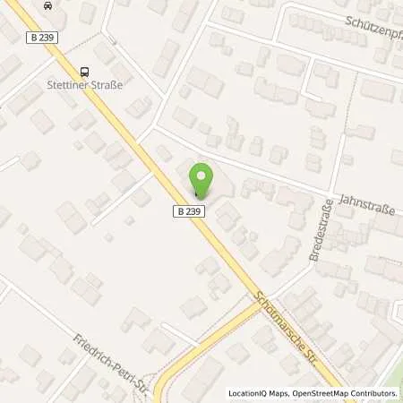 Standortübersicht der Tankstelle Shell Lage Schötmarsche Str. 32 in 32791 Lage