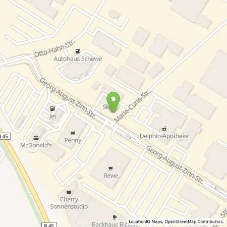 Standortübersicht der Tankstelle Shell Gross-Umstadt Georg-Aug-Zinn-Str. 81 in 64823 Gross-Umstadt