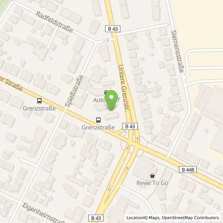 Standortübersicht der Tankstelle Esso Tankstelle in 63071 OFFENBACH