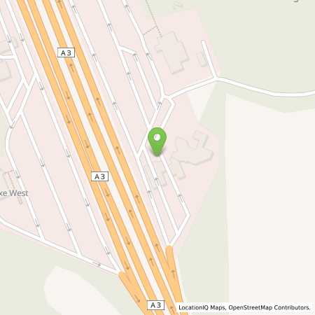 Standortübersicht der Benzin-Super-Diesel Tankstelle: TOTAL HUENXE in 46569, HUENXE