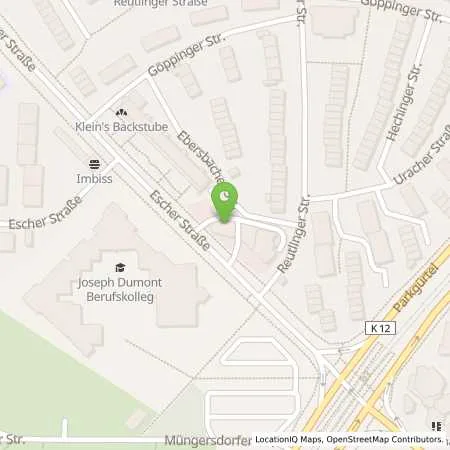 Standortübersicht der Tankstelle Shell Koeln Escher Str. 170 in 50739 Koeln