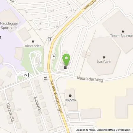 Standortübersicht der Tankstelle Bavaria Petrol in 86609 Donauwörth