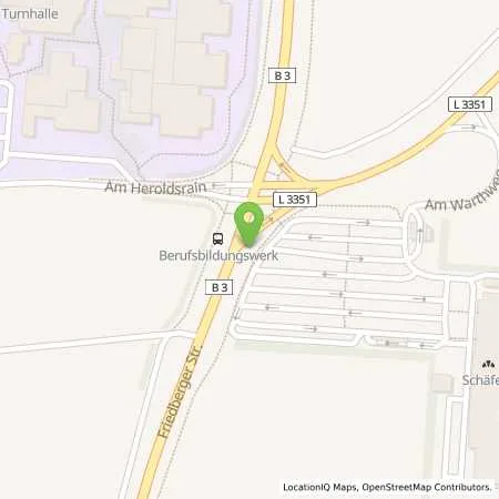 Standortübersicht der Tankstelle REWE Tankstelle in 61184 Karben