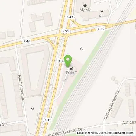 Standortübersicht der Tankstelle Seher Sevindik in 30455 Hannover