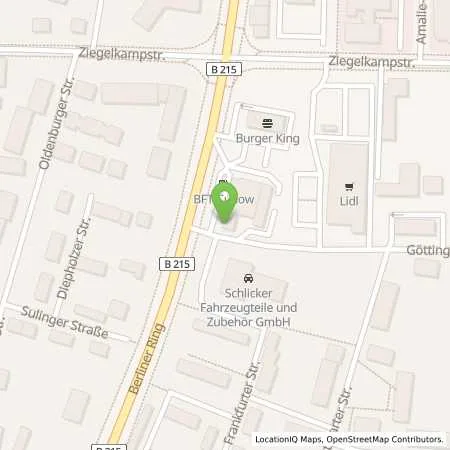 Standortübersicht der Tankstelle Freie Tankstelle Cunow-Nienburg in 31582 Nienburg