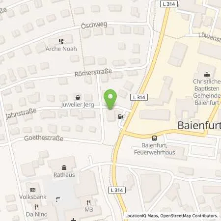 Standortübersicht der Tankstelle Tank-Kontor Baienfurt in 88255 Baienfurt