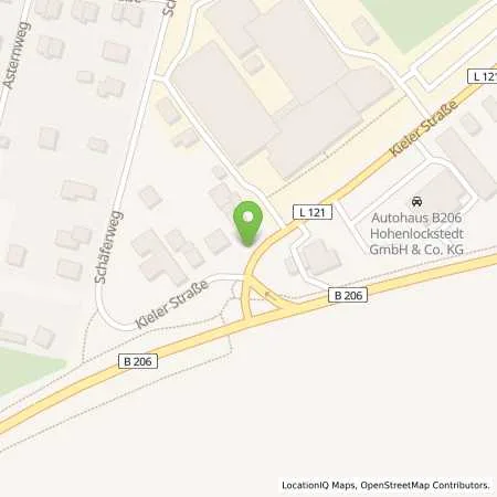 Standortübersicht der Tankstelle star Tankstelle in 25551 Hohenlockstedt