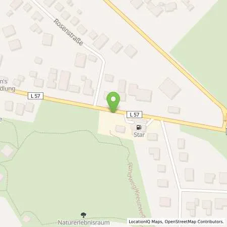 Standortübersicht der Tankstelle star Tankstelle in 23744 Schönwalde