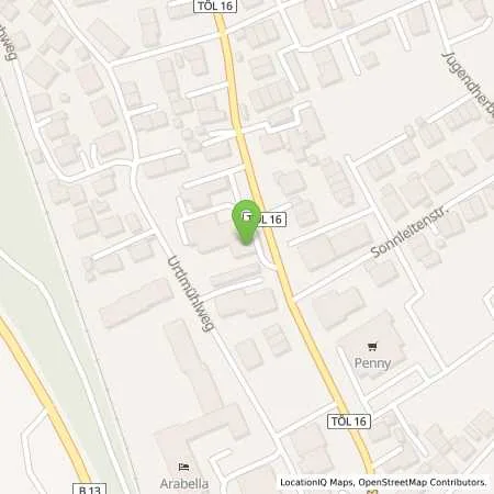 Standortübersicht der Tankstelle Tankstelle I.Zens in 83661 Lenggries