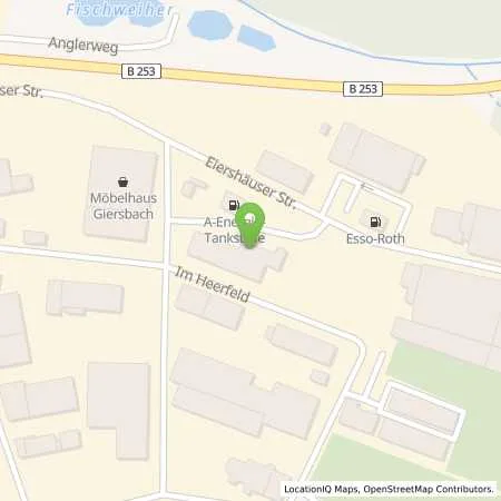 Standortübersicht der Tankstelle TS Eibelshausen in 35713 Eschenburg