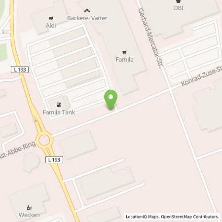 Standortübersicht der Tankstelle famila Tankstelle in 31535 Neustadt