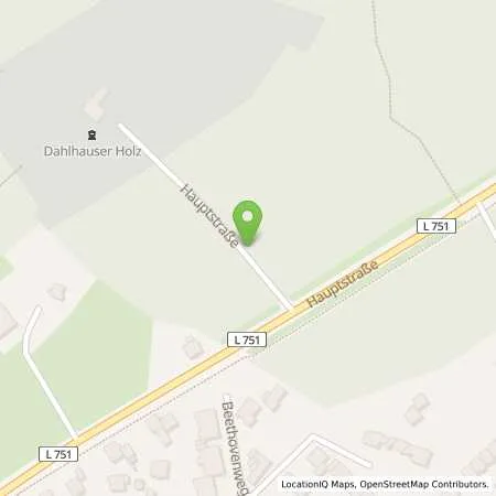 Standortübersicht der Tankstelle star Tankstelle in 33818 Leopoldshöhe