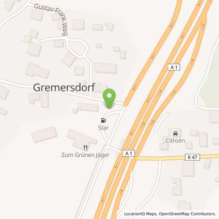 Standortübersicht der Benzin-Super-Diesel Tankstelle: star Tankstelle in 23758, Gremersdorf