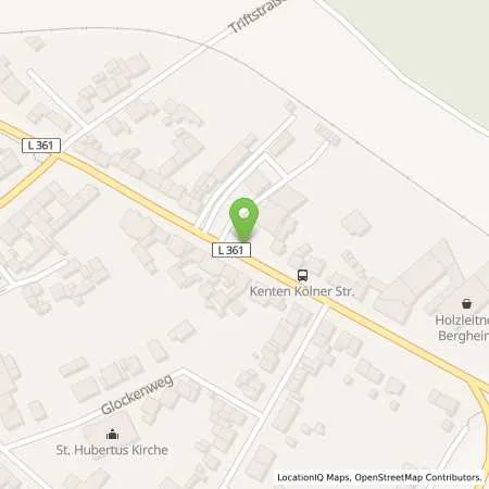 Standortübersicht der Tankstelle star Tankstelle in 50126 Bergheim