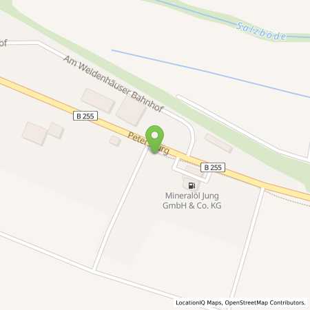 Standortübersicht der Benzin-Super-Diesel Tankstelle: Tankstelle Jung  in 35075, Gladenbach