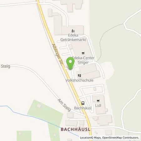 Standortübersicht der Tankstelle EDEKA SB-Warenhausgesell. Südbayern mbH in 85567 Grafing