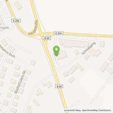 Standortübersicht der Tankstelle GS agri eG in 49377 Langförden