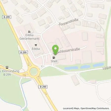 Standortübersicht der Tankstelle Shell Furth Lippacher Str. 1 in 84095 Furth