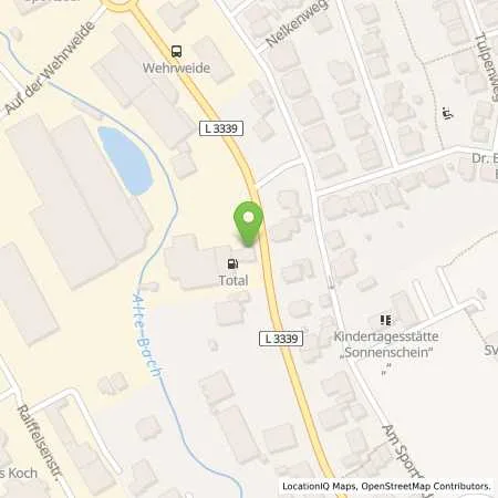 Standortübersicht der Tankstelle TotalEnergies Freigericht in 63579 Freigericht