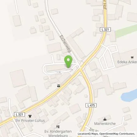 Standortübersicht der Tankstelle Raiffeisen Waren GmbH in 38176 Wendeburg