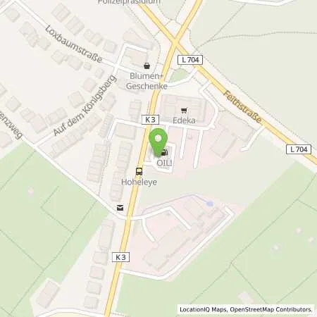 Standortübersicht der Tankstelle OIL! Tankstelle Hagen in 58097 Hagen