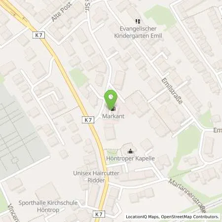 Standortübersicht der Tankstelle Michael Bien in 44869 Bochum