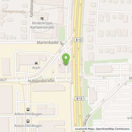 Standortübersicht der Benzin-Super-Diesel Tankstelle: Bavaria Petrol in 80939, München