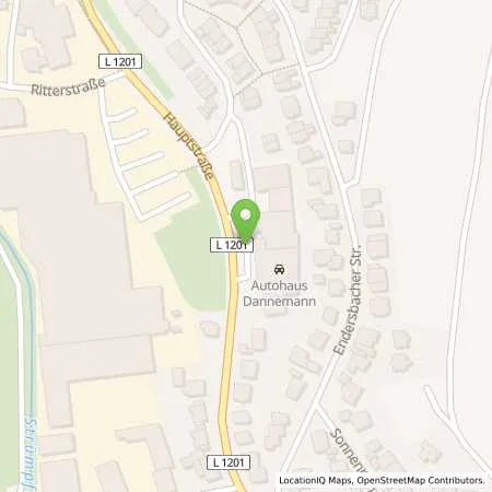 Standortübersicht der Tankstelle AVIA Xpress Automatentankstelle in 71384 Weinstadt (Strümpfelbach)