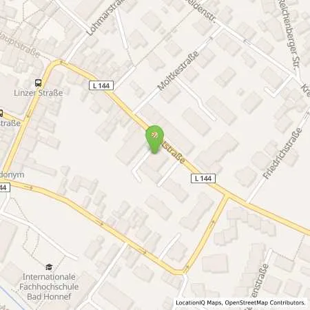 Standortübersicht der Tankstelle Esso Tankstelle in 53604 BAD HONNEF