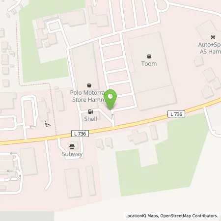 Standortübersicht der Tankstelle Shell Hamm Dortmunderstr. 112 in 59067 Hamm