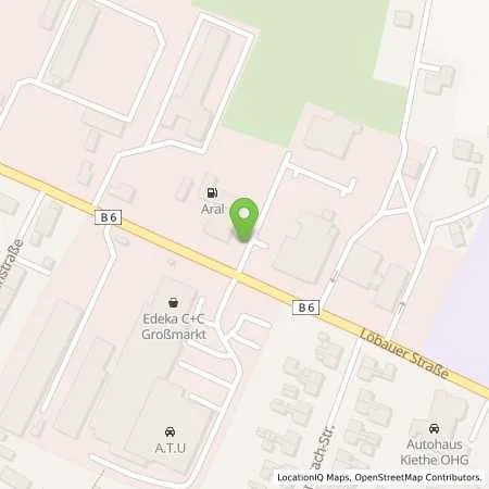 Standortübersicht der Tankstelle Aral Tankstelle in 02625 Bautzen