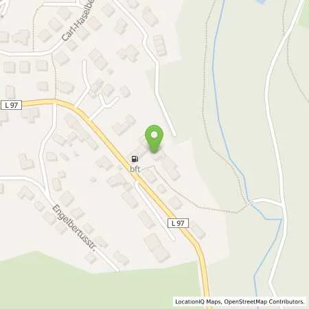 Standortübersicht der Tankstelle BFT Tankstelle Krist in 51789 Lindlar