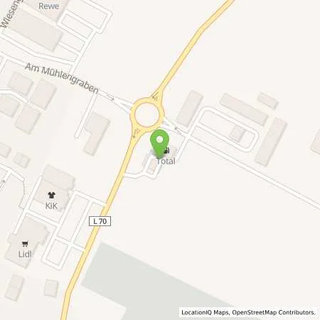 Standortübersicht der Tankstelle TotalEnergies Trebbin in 14959 Trebbin