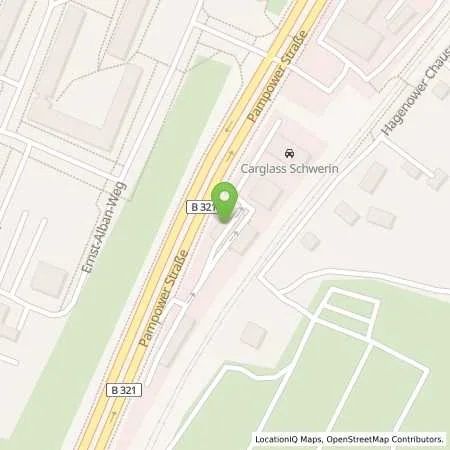 Standortübersicht der Tankstelle bft Tankstelle in 19061 Schwerin