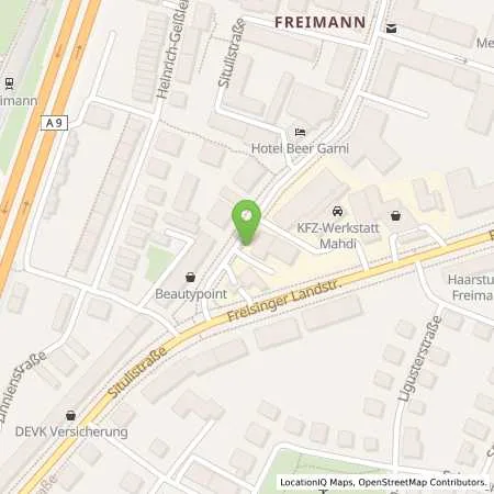 Standortübersicht der Tankstelle Sprint München Situlistr. in 80939 München