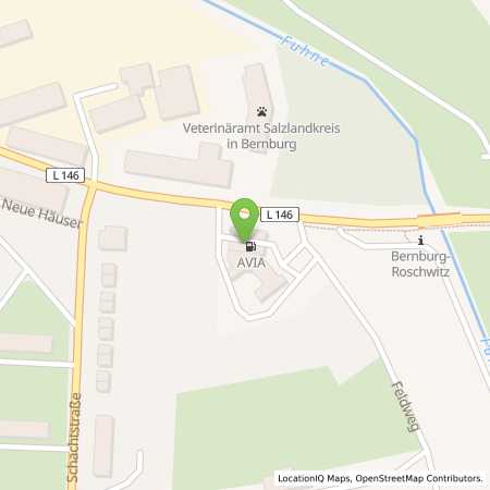 Benzin-Super-Diesel Tankstellen Details AVIA Tankstelle in 06406 Bernburg (Saale) ansehen