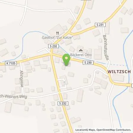 Standortübersicht der Tankstelle Esso Tankstelle in 09423 GELENAU