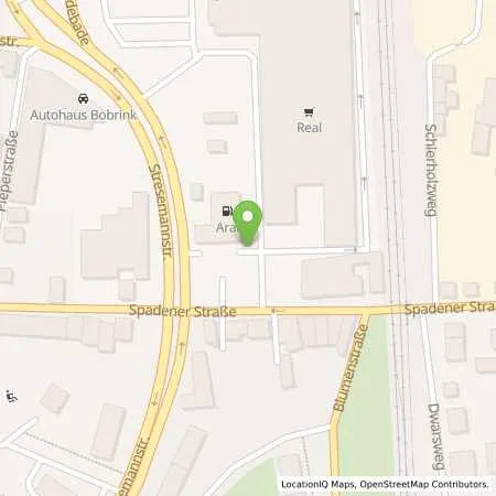 Standortübersicht der Tankstelle Aral Tankstelle in 27580 Bremerhaven