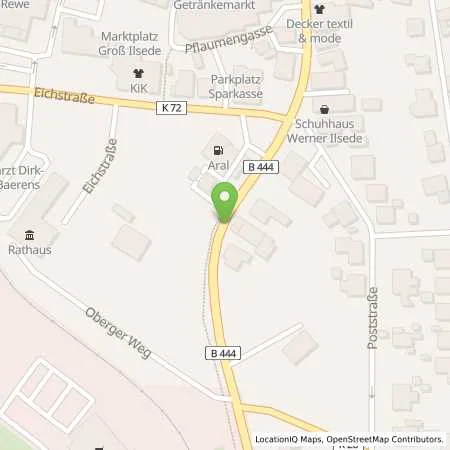 Standortübersicht der Tankstelle Aral Tankstelle in 31241 Ilsede