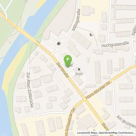 Standortübersicht der Tankstelle Aral Tankstelle in 87527 Sonthofen