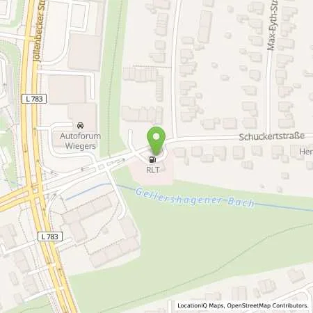 Standortübersicht der Tankstelle Freie Tankstelle in 33613 Bielefeld