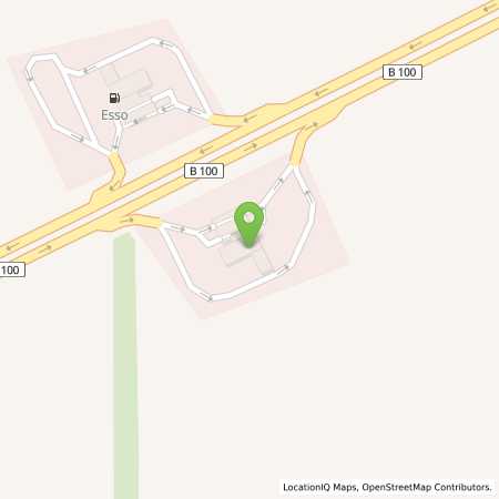 Standortübersicht der Benzin-Super-Diesel Tankstelle: Esso Tankstelle in 06188, LANDSBERG