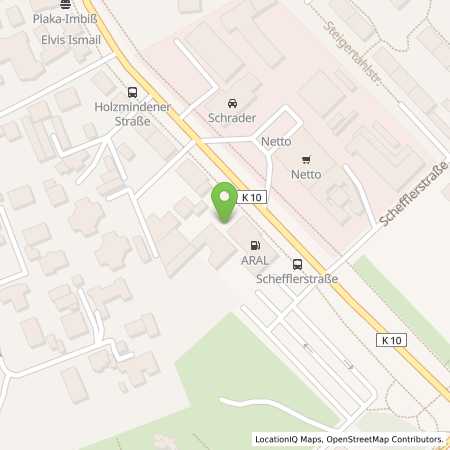 Standortübersicht der Benzin-Super-Diesel Tankstelle: Aral Tankstelle in 38126, Braunschweig