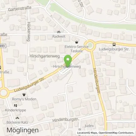 Standortübersicht der Tankstelle Aral Tankstelle in 71696 Möglingen